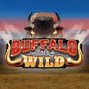 Slots logo of Buffalo Goes Wild from Mancala Gaming at 5Gringos