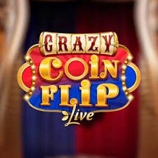 Crazy Coin Flip game by Evolution – logo hosted on 5Gringos