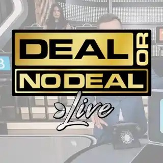 Deal or No Deal Live online game logo by Evolution on 5gringos-gr.gr