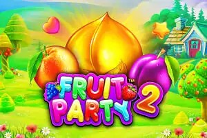 Fruit Party 2 slot logo by Pragmatic Play at 5Gringos