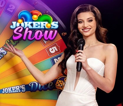 Joker’s Show slot visual from Skywind Group available on 5gringos-gr.gr