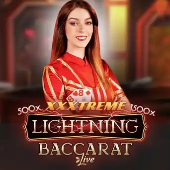 Lightning Baccarat game by Evolution – logo hosted on 5Gringos