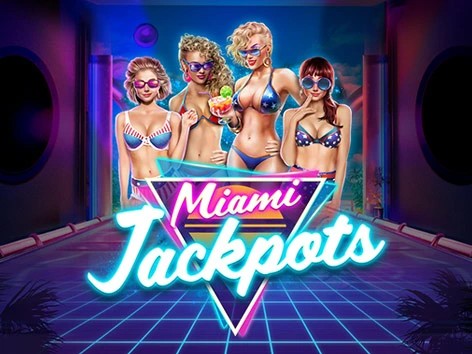 Miami Jackpots logo by Booming Games at 5Gringos