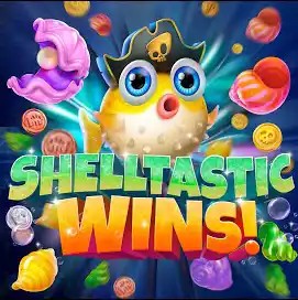 Shelltastic Wins logo by Jili Games 5Gringos